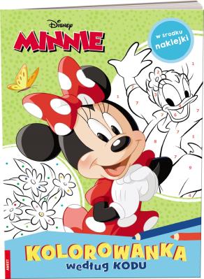 Okładka książki Minnie. Kolorowanka według kodu