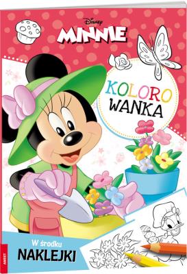 Okładka książki Minnie Kolorowanka