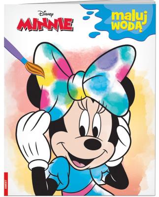 Okładka książki Minnie Maluj wodą MW-9118