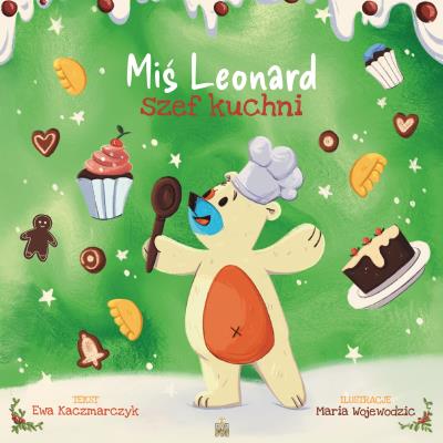 Okładka książki Miś Leonard, szef kuchni