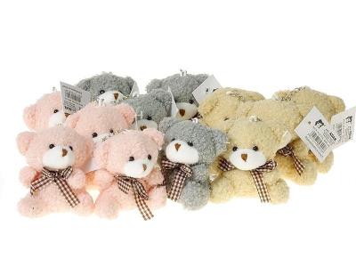 Opakowanie Miś pluszowy 7,5cm z zawieszką MIX