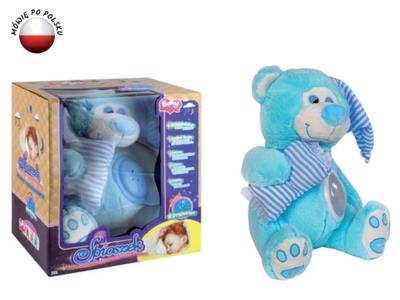 Opakowanie Miś śpioszek niebieski 30cm