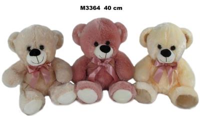 Opakowanie Miś z kokardą 40cm MIX