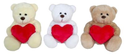 Opakowanie Miś z sercem 15cm MIX