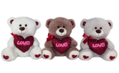 Opakowanie Miś z sercem 20cm MIX