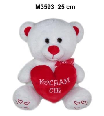 Opakowanie Miś z sercem 25cm