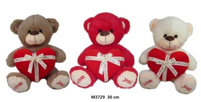 Opakowanie Miś z sercem 30cm MIX