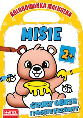 Okładka książki Misie. Kolorowanka maluszka