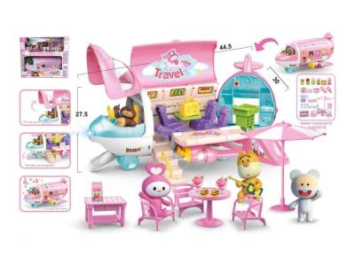 Opakowanie Misiowa rodzinka na samolocie