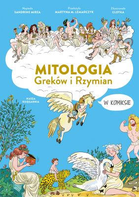Okładka książki Mitologia Greków i Rzymian w komiksie