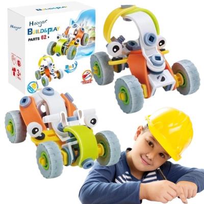 Opakowanie Młody Inżynier - 2w1 Wyścigówka 62 el.