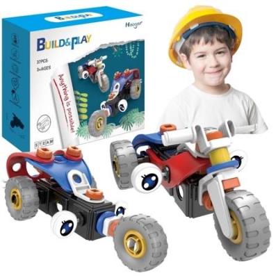 Opakowanie Młody Inżynier - Motocykle 37 elementów