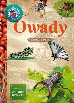 Okładka książki Młody Obserwator Przyrody - Owady w.2022