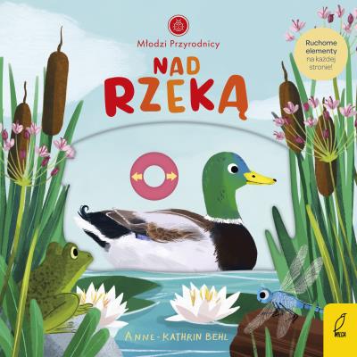 Młodzi przyrodnicy. Nad rzeką. Autor: Opracowanie zbiorowe. SmakLiter.pl Okładka książki Młodzi przyrodnicy. Nad rzeką