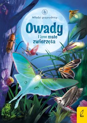 Młodzi przyrodnicy. Owady i inne małe zwierzęta. Autor: Emily Bone, Patrycja Zarawska. SmakLiter.pl Okładka książki Młodzi przyrodnicy. Owady i inne małe zwierzęta