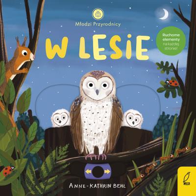 Młodzi przyrodnicy. W lesie. Autor: Opracowanie zbiorowe. SmakLiter.pl Okładka książki Młodzi przyrodnicy. W lesie