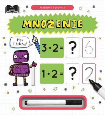 Okładka książki Mnożenie. Przesuń i sprawdź