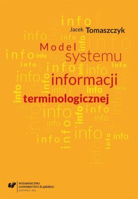 Okładka książki Model systemu informacji terminologicznej