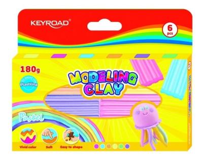 Opakowanie Modelina 30 g pastel 6 kolorów