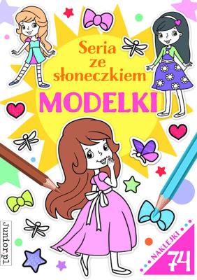 Okładka książki Modelki. Seria ze słoneczkiem