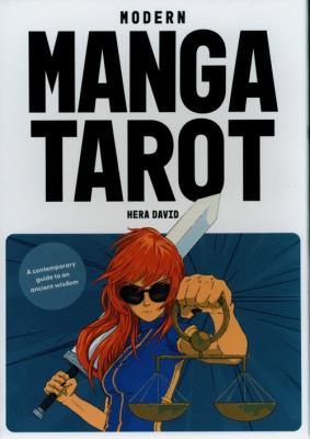 MODERN MANGA TAROT. Autor: David Hera, Miller Patrick. SmakLiter.pl Okładka książki MODERN MANGA TAROT