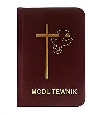 Okładka książki Modlitewnik mały złocony - bordo