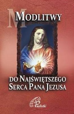 Okładka książki Modlitwy do Najświętszego Serca Pana Jezusa