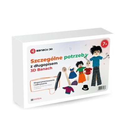 Moduł SPE z długopisem 3D Banach 7-10 lat. Wydawca: EI System. SmakLiter.pl Opakowanie Moduł SPE z długopisem 3D Banach 7-10 lat