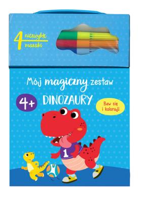 Okładka książki Mój magiczny zestaw. Dinozaury
