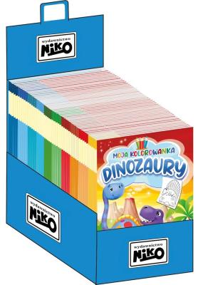 Okładka książki Moja kolorowanka. Display ( 100 sztuk )