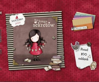 Okładka książki MOJA KSIĘGA SEKRETÓW SANTORO - uszkodzone