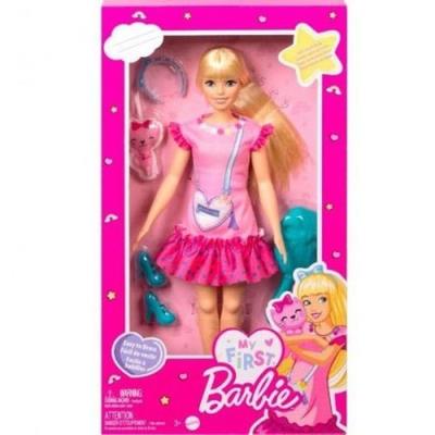 Opakowanie Moja Pierwsza Barbie Lalka + kotek HLL19 - Mat