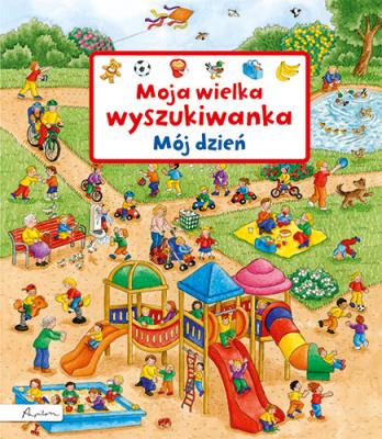 Moja wielka wyszukiwanka. Mój dzień. Autor: Gernhäuser Susanne. SmakLiter.pl Okładka książki Moja wielka wyszukiwanka. Mój dzień