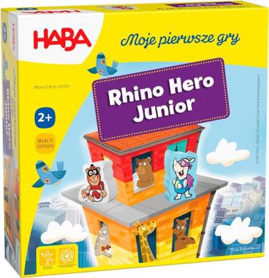 Opakowanie Moje pierwsze gry - Rhino Hero Junior