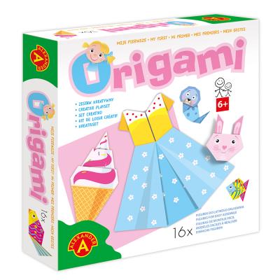 Moje pierwsze origami sukienka. Wydawca: ALEXANDER GRY. SmakLiter.pl Opakowanie Moje pierwsze origami sukienka