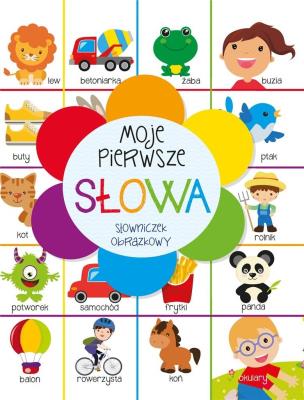 Okładka książki Moje pierwsze słowa. Słowniczek obrazkowy