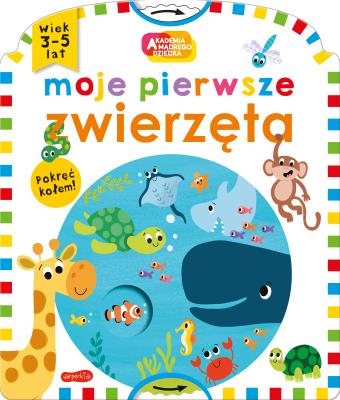 Moje pierwsze zwierzęta. Akademia mądrego dziecka. Autor: Priddy  Roger. SmakLiter.pl Okładka książki Moje pierwsze zwierzęta. Akademia mądrego dziecka