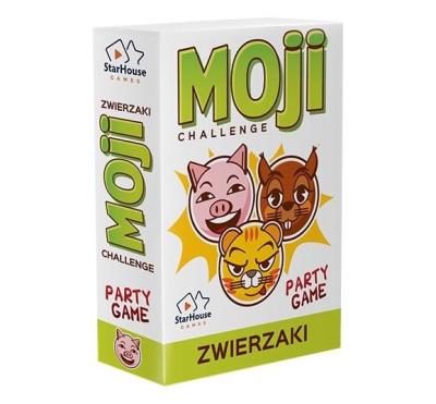 Moji Challenge: Zwierzaki. Wydawca: StarHouse Games. SmakLiter.pl Opakowanie Moji Challenge: Zwierzaki