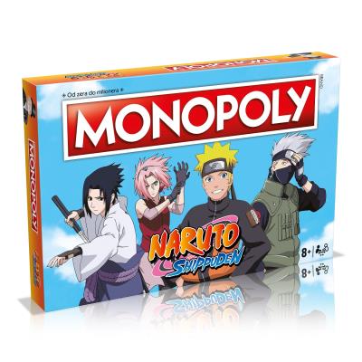 Monopoly Naruto. Wydawca: Winning Moves. SmakLiter.pl Opakowanie Monopoly Naruto
