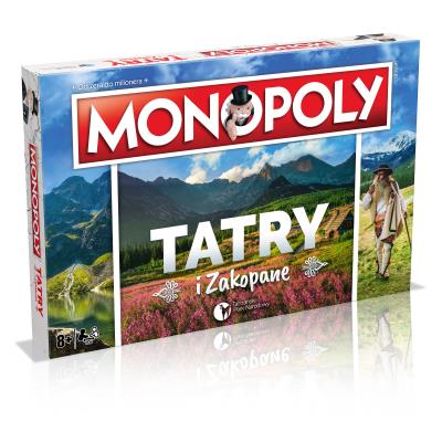 Monopoly Tatry i Zakopane. Wydawca: Winning Moves. SmakLiter.pl Opakowanie Monopoly Tatry i Zakopane