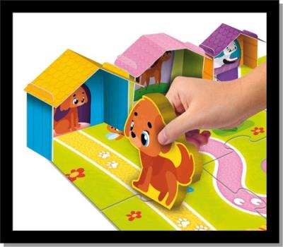 Montessori Baby Wood Dziecięca farma. Wydawca: Lisciani. SmakLiter.pl Opakowanie Montessori Baby Wood Dziecięca farma