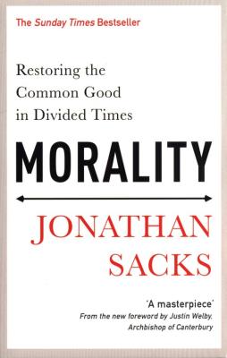 Morality. Autor: Sacks Jonathan. SmakLiter.pl Okładka książki Morality