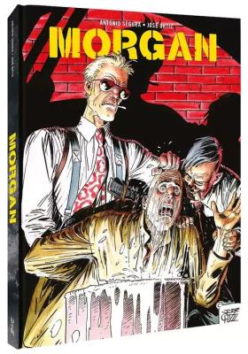 Morgan. Autor: Antonio Segura. SmakLiter.pl Okładka książki Morgan