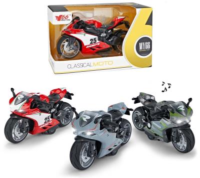 Motocykl metalowy z dźwiękiem. Wydawca: Trifox. SmakLiter.pl Opakowanie Motocykl metalowy z dźwiękiem