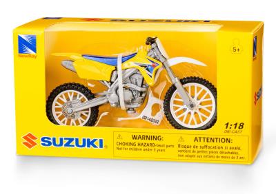 Opakowanie Motocykl Suzuki RM-Z450 w skali 1:18