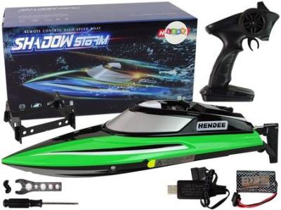 Opakowanie Motorówka R/C 2,4G zielona 20-25 km/h