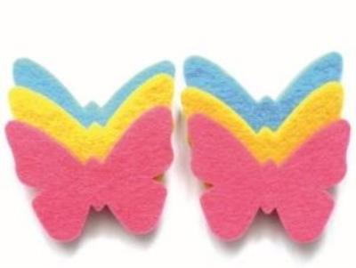 Opakowanie Motylki z filcu 6szt