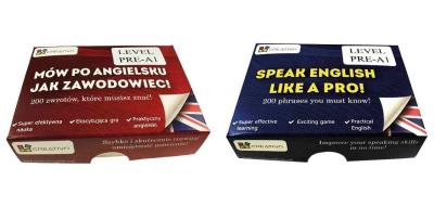 Okładka książki Mów po angielsku jak zawodowiec PRE-A1 CREATIVO