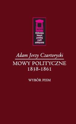 Okładka książki Mowy polityczne 1838-1861
