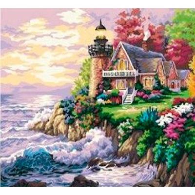 Opakowanie Mozaika diamentowa 5D - Latarnia Morska 40x30cm